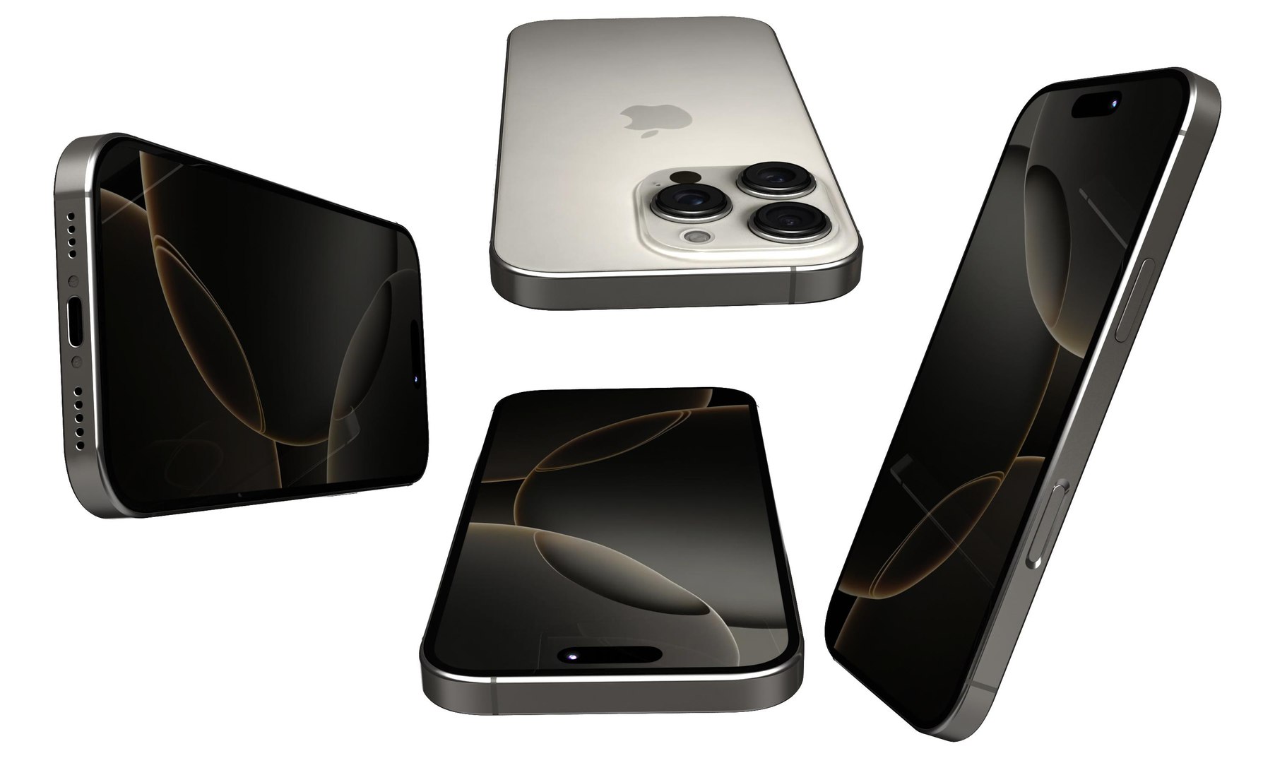 Apple iPhone 16 Pro Natural Titanium 3D model https://p.turbosquid.com/ts-thumb/4p/kh2eAG/IZ/16/jpg/1726473039/1920x1080/fit_q87/4cf6ec46dccc295b0ef5b7d3ed1bcc4b044e8d43/16.jpg