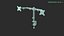 3D Dual Monitor Arm model