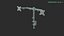 3D Dual Monitor Arm model