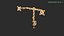 3D Dual Monitor Arm model