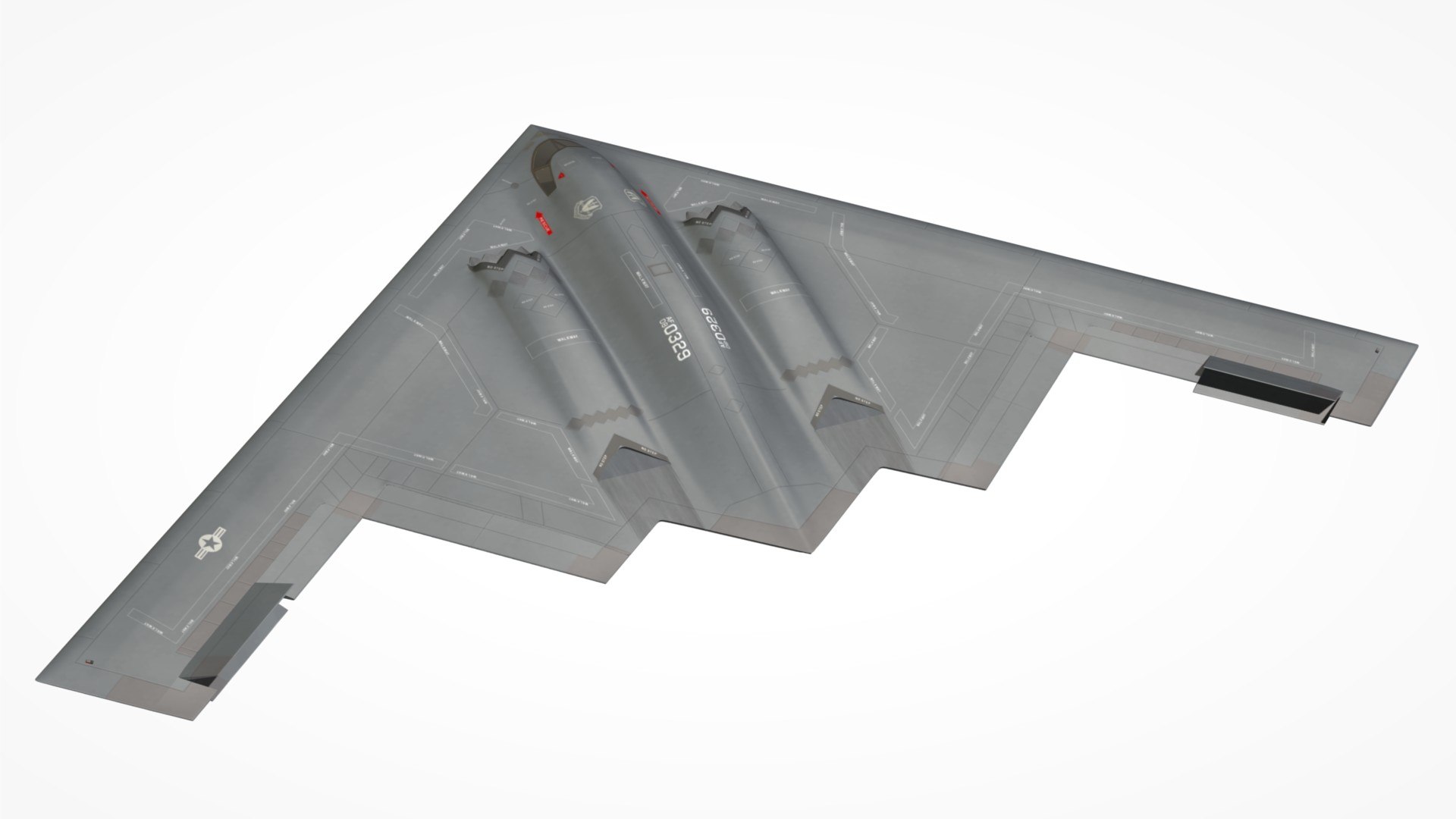 3D spirit sealth bomber https://p.turbosquid.com/ts-thumb/4p/pUyyr9/N6oqrHLy/b2pr14/jpg/1500540038/1920x1080/fit_q87/431e8122541219b58290c612fe19fb9a2eb0796a/b2pr14.jpg