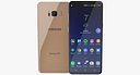 Samsung Galaxy S8 Plus Maple Gold 3D Model