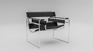 chair interior furniture bauhaus 3D model