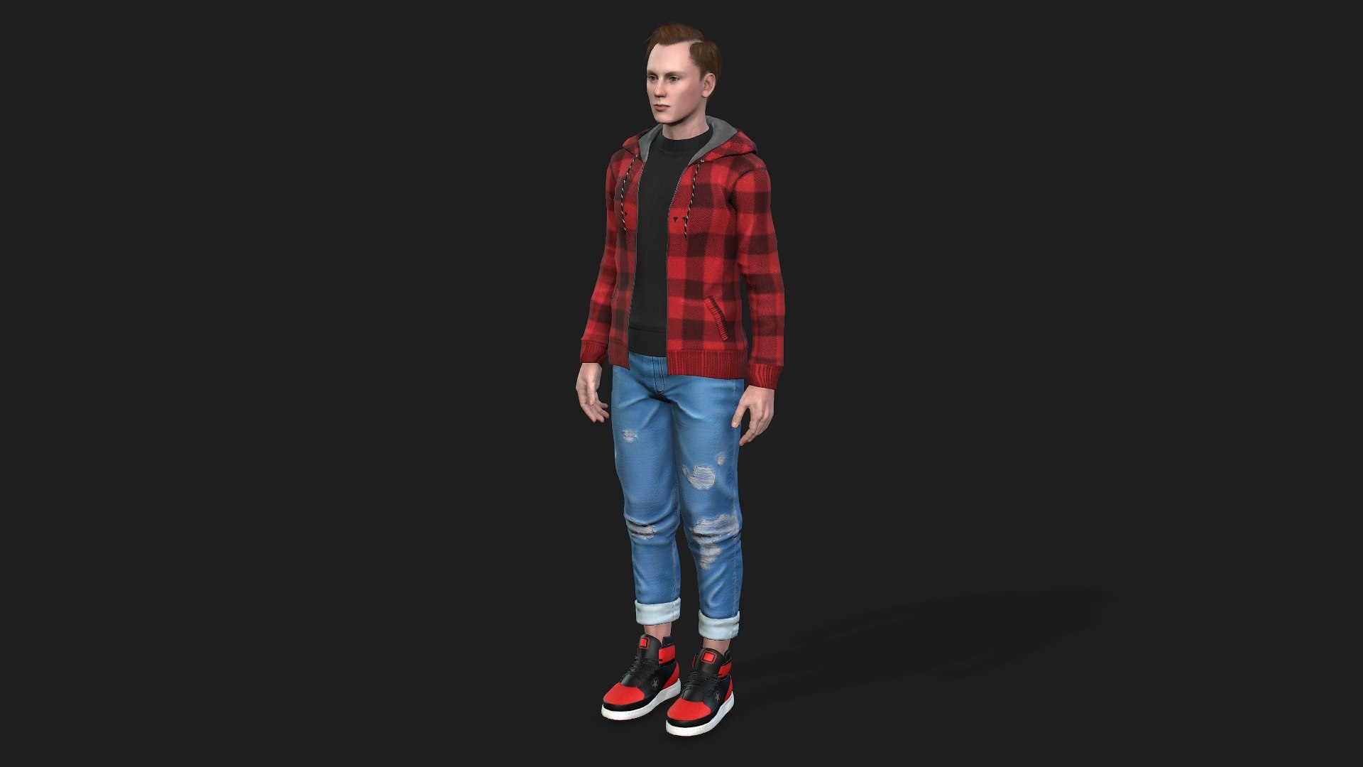 3D Model 3D Male Character Model - TurboSquid 2277156