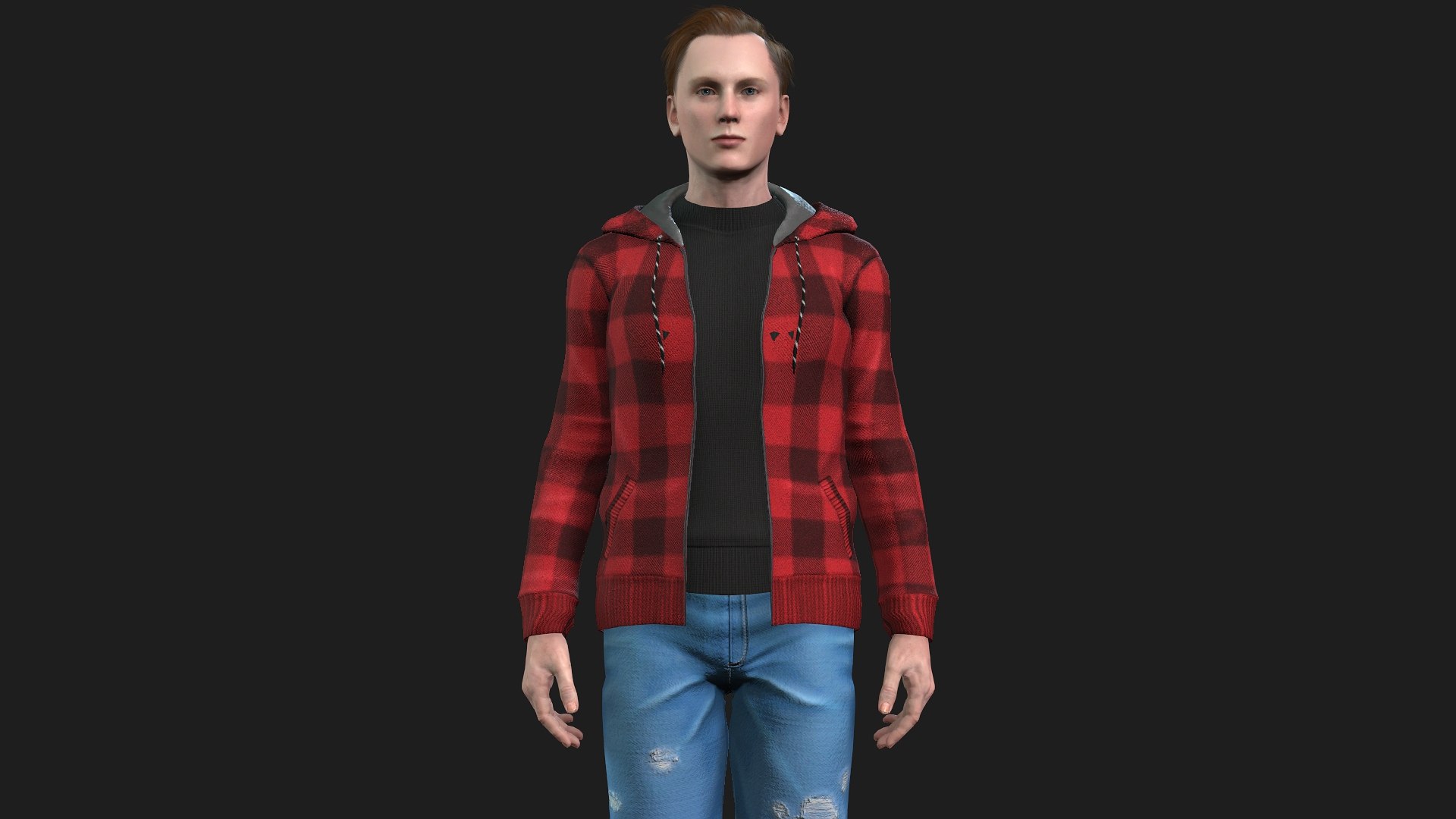 3D Model 3D Male Character Model - TurboSquid 2277156