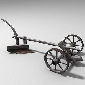3ds max old plow