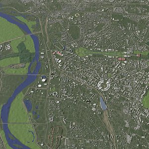 India - cities set 3D model