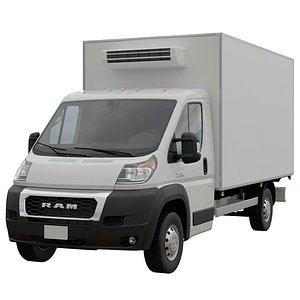 3D RAM PROMASTER Chassis Cab Isotermal Van model