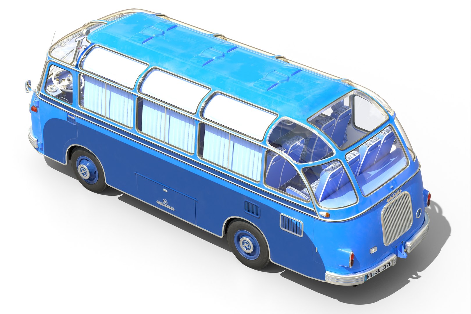 Setra S6 3D - TurboSquid 2106437