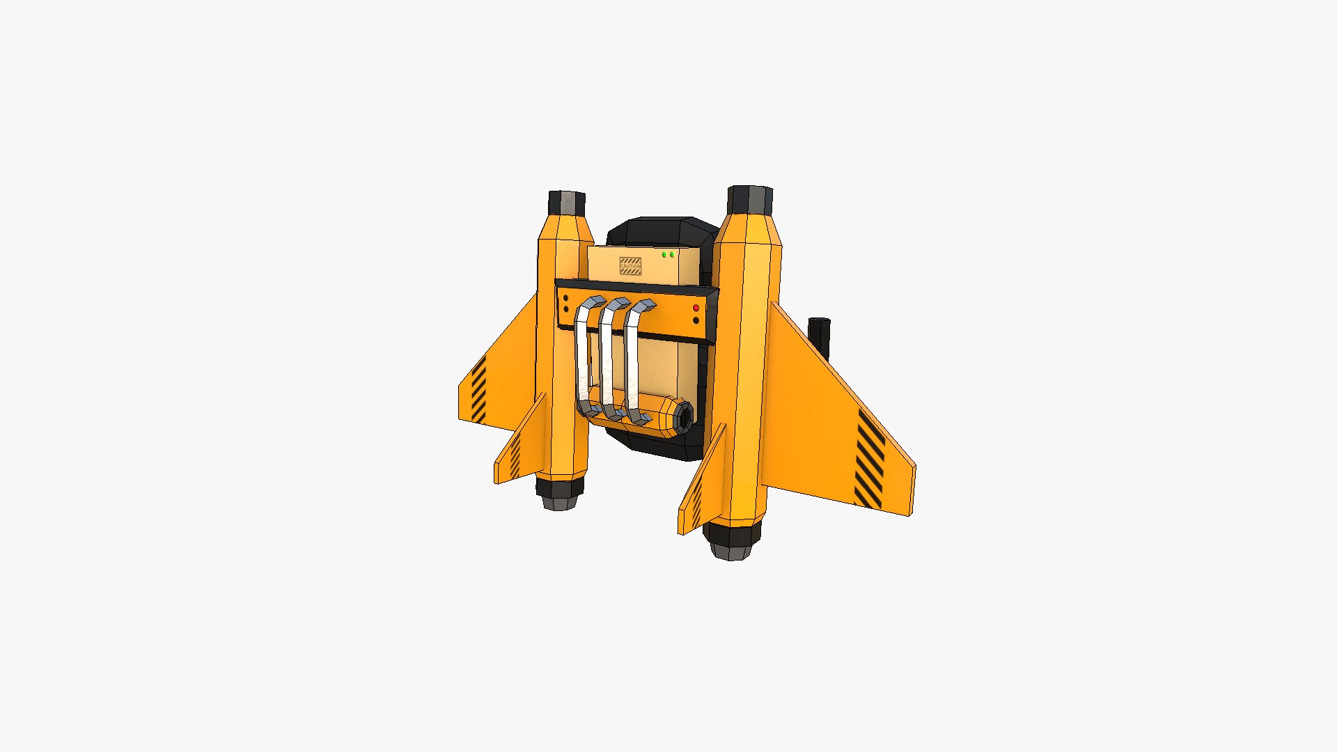 Jetpack Low Poly C01 - SciFi Character Design 3D Model - TurboSquid 2255351