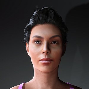 Georgina Rodriguez Character 3D model