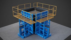 casting elevators 3d max