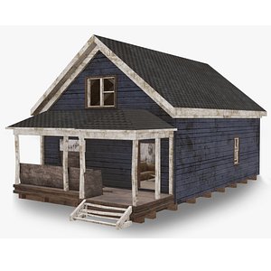Abandoned Poor House With Interior