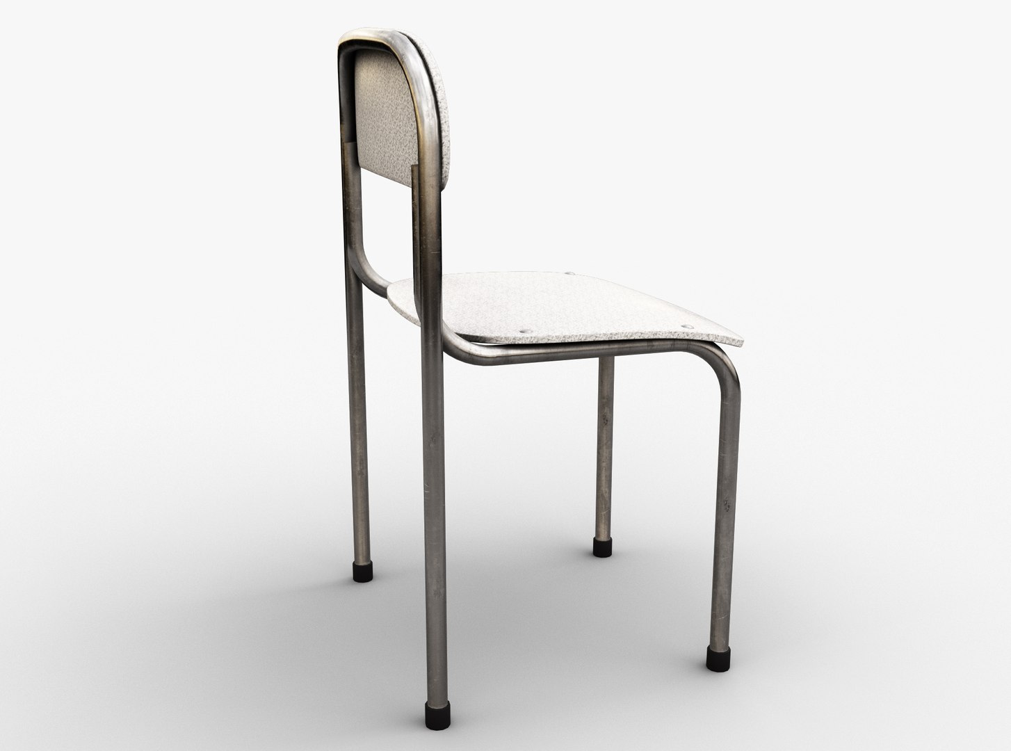 3D Single School Chair model TurboSquid 1780122