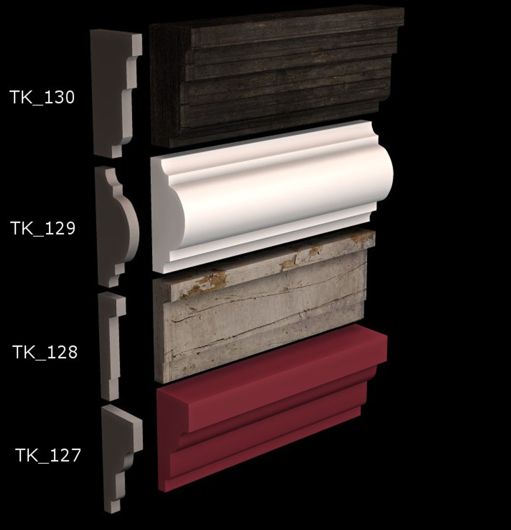 Window Door Trim Package 3d Model