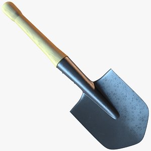 shovel 3d model