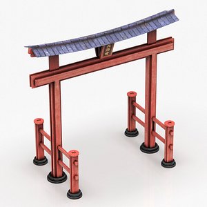 Ryobu Torii 3D model