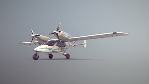 3D accord-201 discovery livery airplane