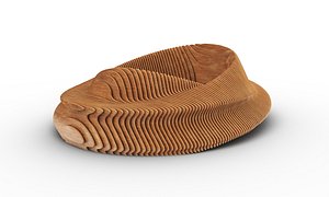 3D design parametric donut bench