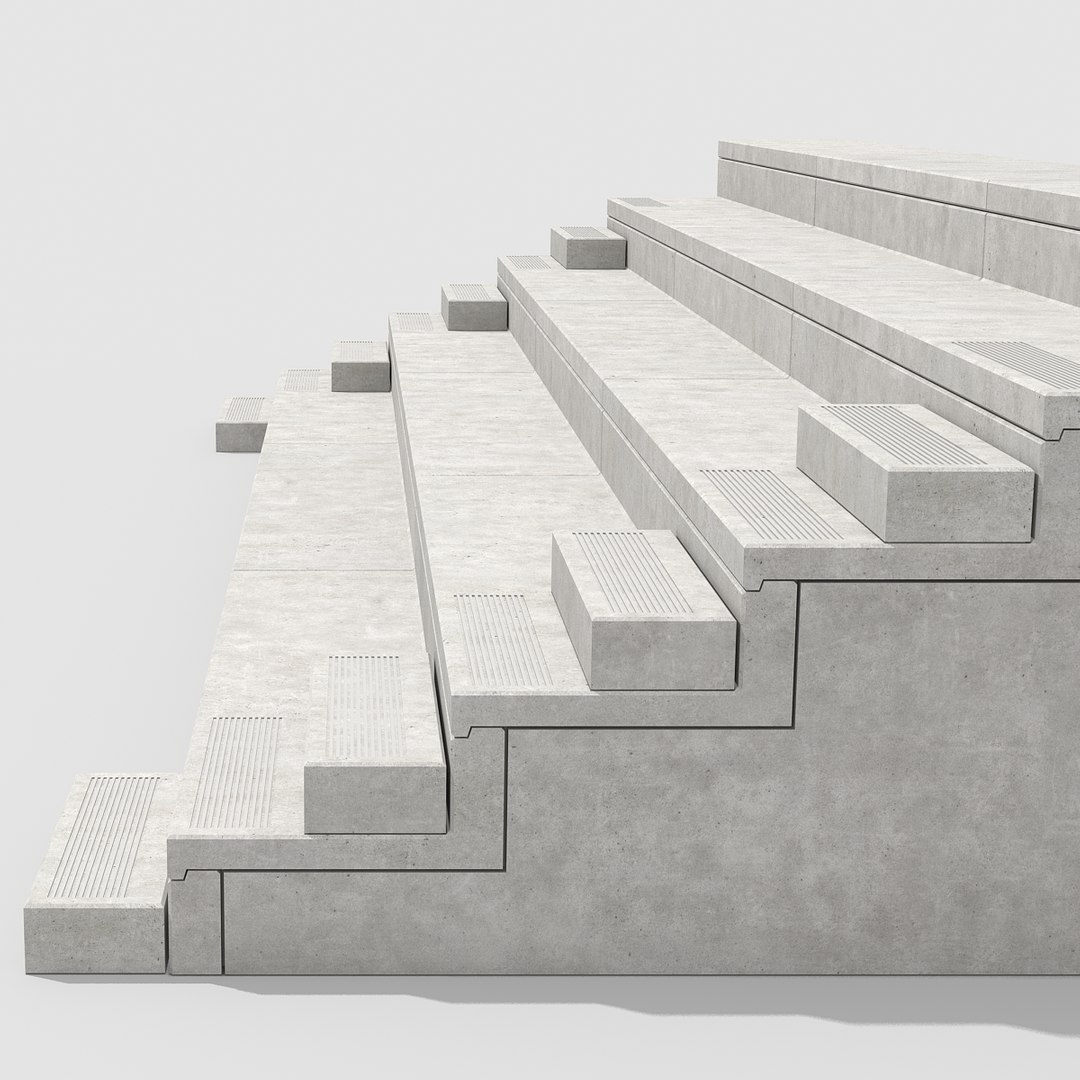 3d concrete stand