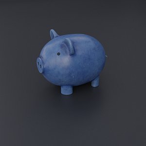 Piggy bank 3D model