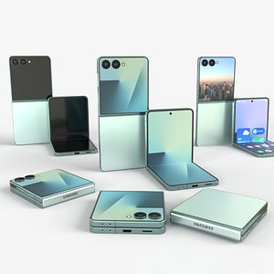 Samsung Galaxy Z Flip 7 Mint model