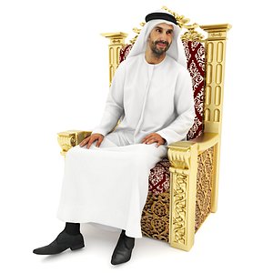 3D Arap Sultan 4K