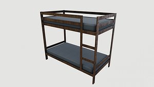 3D model Bunk bed