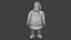 Rigged And Animated Santa Claus 3d model