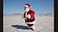 Rigged And Animated Santa Claus 3d model