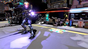 Roboton Stand-Alone Sci-Fi Robot model