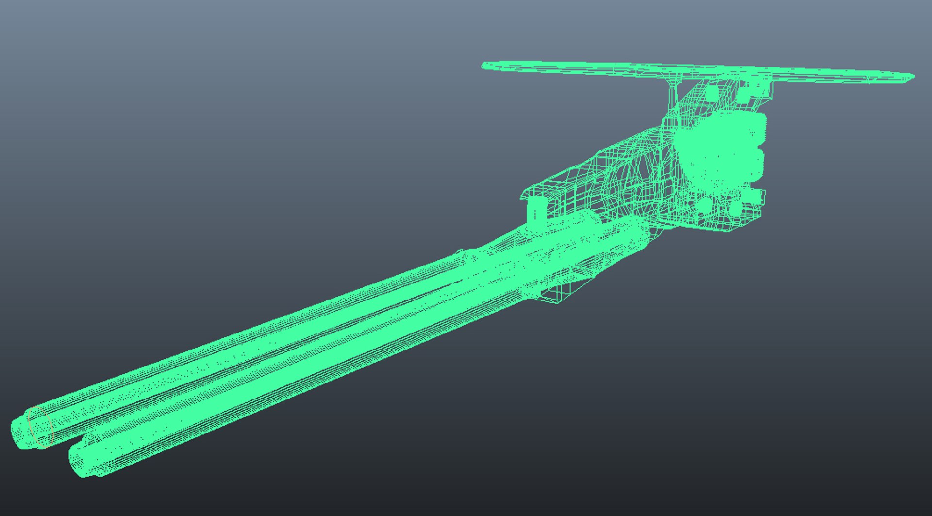 Robotic Space Fighter 3d Obj
