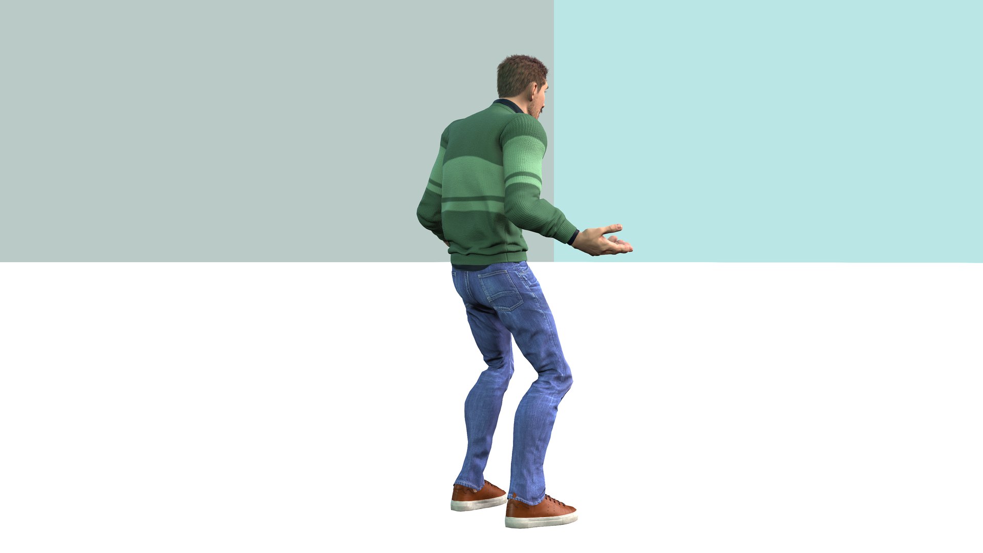 3D Cartoon Couple Argument Model - TurboSquid 2278692