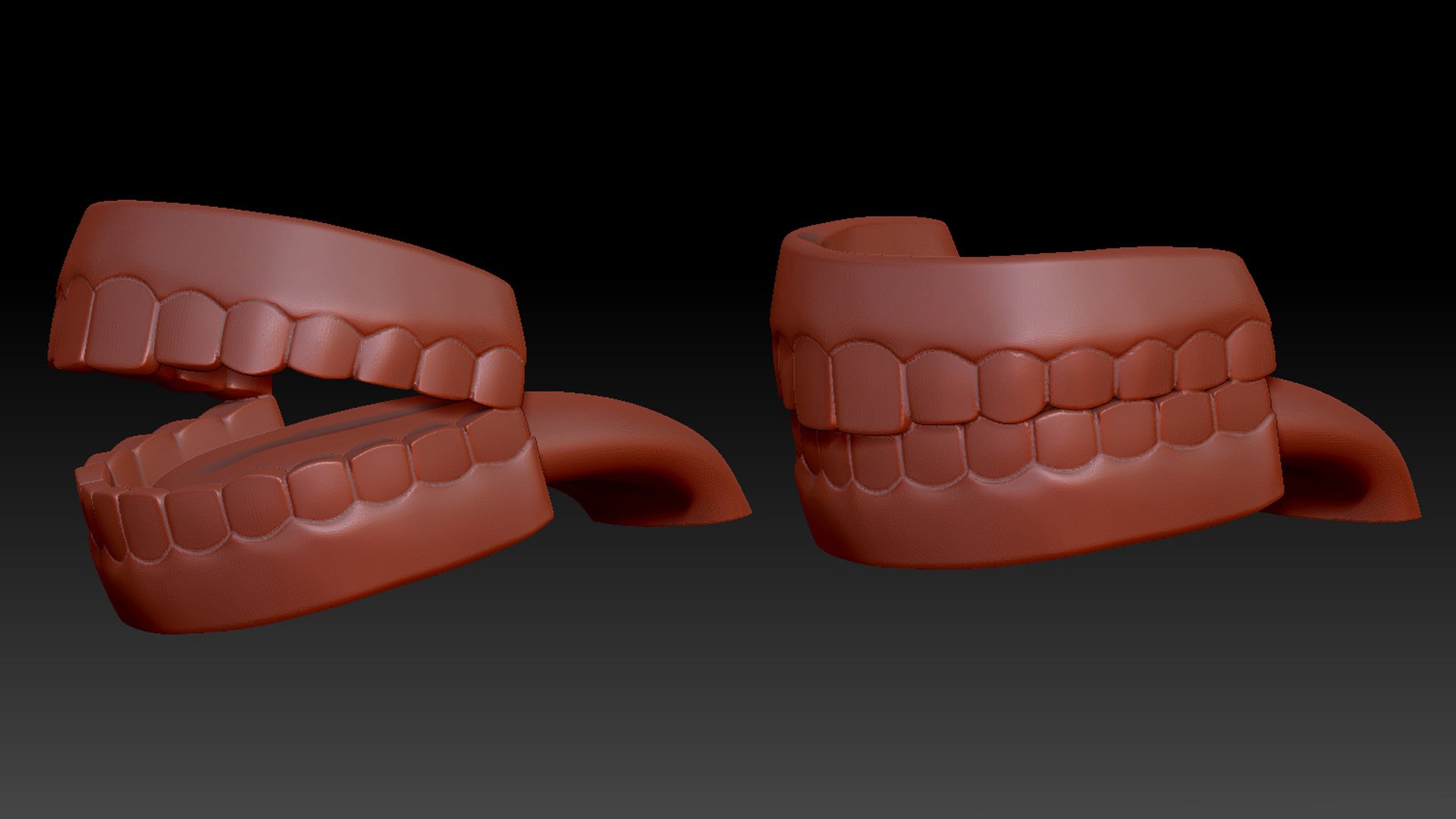 modelo 3d Dientes bucales humanos listos para impresión 3D - TurboSquid ...