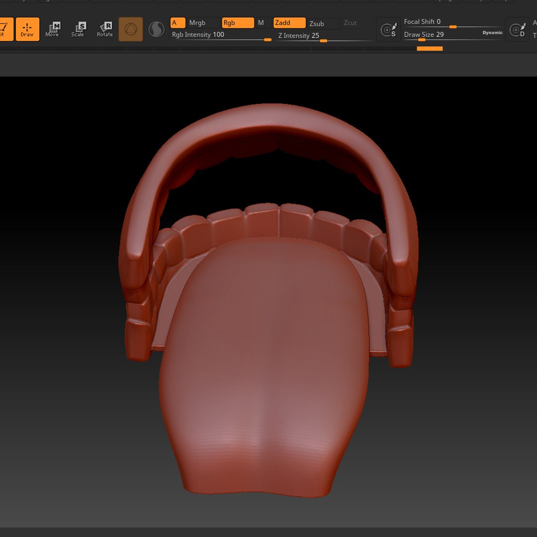 3D mouth teeth ready printing - TurboSquid 1701146