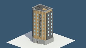 Low Poly Aparment 1