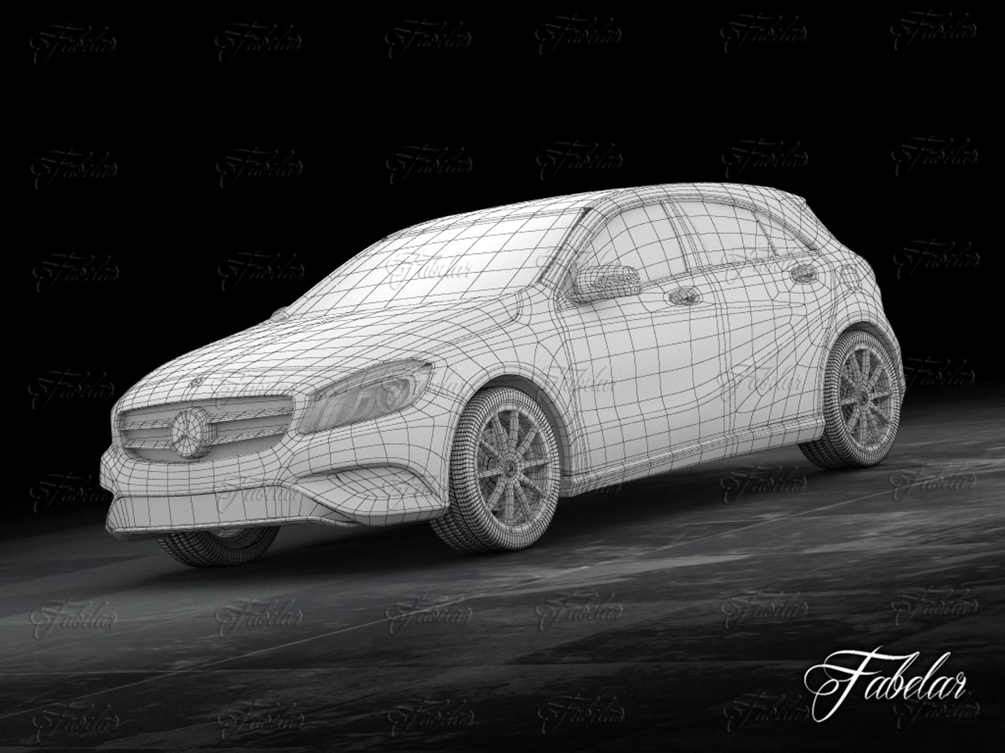 Modello 3D Mercedes A classe w176 - TurboSquid 977569