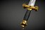 3D sword model