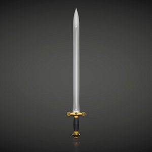 3D sword model