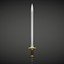 3D sword model