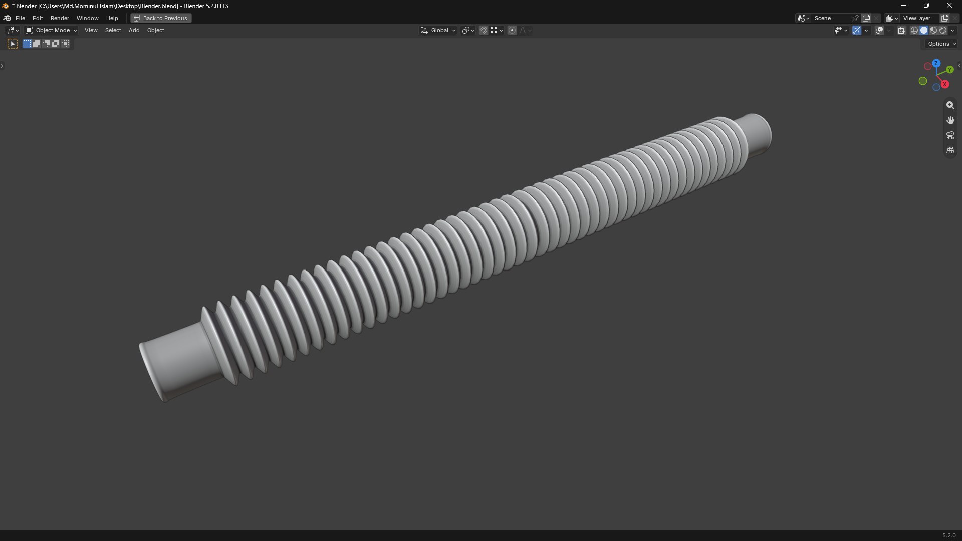 3D model Hog Oval Corrugated Hose White PBR https://p.turbosquid.com/ts-thumb/4r/523Eem/2I/screenshot20261005204024/png/1791212224/1920x1080/fit_q87/3579cab54a4be2cd3c1cb538edfc312f01e7c04c/screenshot20261005204024.jpg