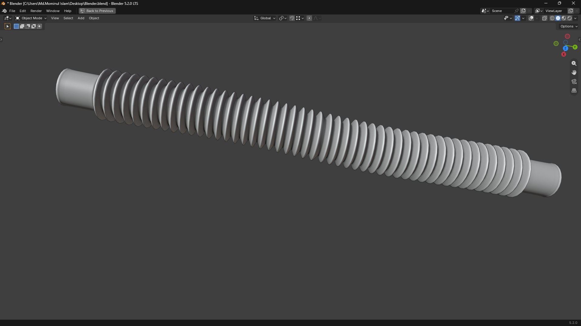 3D model Hog Oval Corrugated Hose White PBR https://p.turbosquid.com/ts-thumb/4r/523Eem/4V/screenshot20261005204041/png/1791212223/1920x1080/fit_q87/01d5193e6eca88271f8943274bbcaab38b240728/screenshot20261005204041.jpg