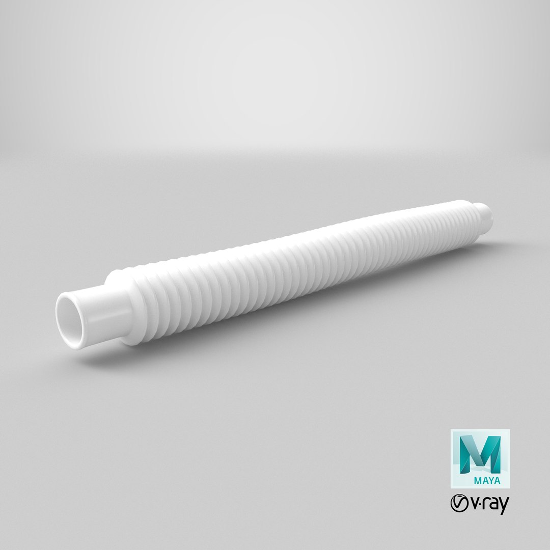 3D model Hog Oval Corrugated Hose White PBR https://p.turbosquid.com/ts-thumb/4r/523Eem/8T/stemcell_maya_vray_render/png/1791300689/1920x1080/fit_q87/169688227f2eca1bd6b18586074b5965dbe97267/stemcell_maya_vray_render.jpg