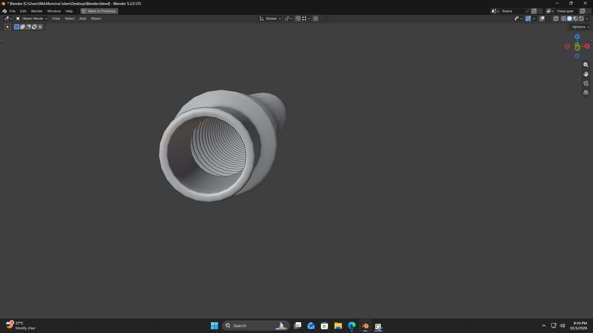 3D model Hog Oval Corrugated Hose White PBR https://p.turbosquid.com/ts-thumb/4r/523Eem/Xx/screenshot20261005204044/png/1791212222/1920x1080/fit_q87/d67bd69824b238faec96e01b87966db801b5b25c/screenshot20261005204044.jpg