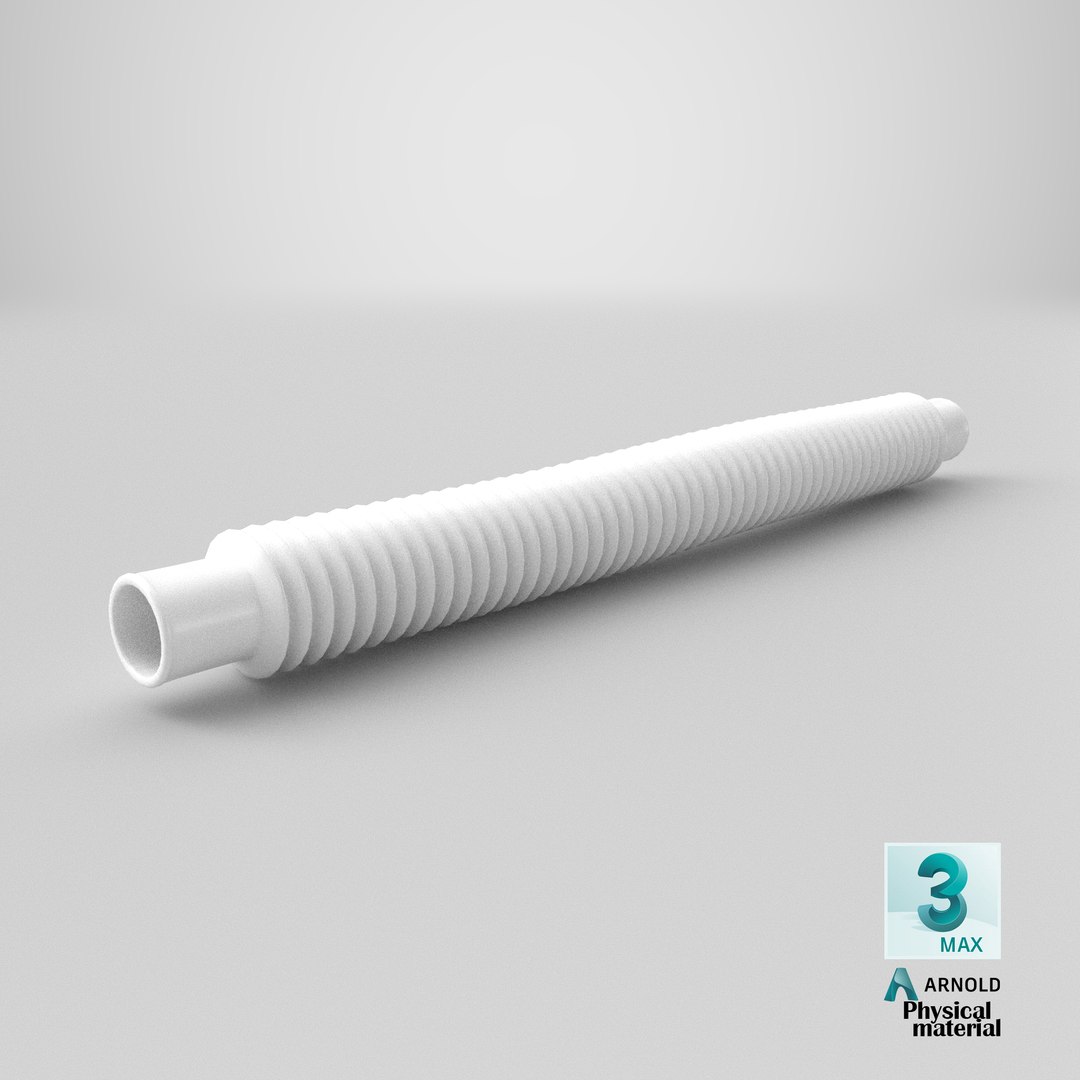 3D model Hog Oval Corrugated Hose White PBR https://p.turbosquid.com/ts-thumb/4r/523Eem/Zt/stemcell_max_physical_render/png/1791300697/1920x1080/fit_q87/ab5ab312715b3a83246492d48121614999c0e8b6/stemcell_max_physical_render.jpg