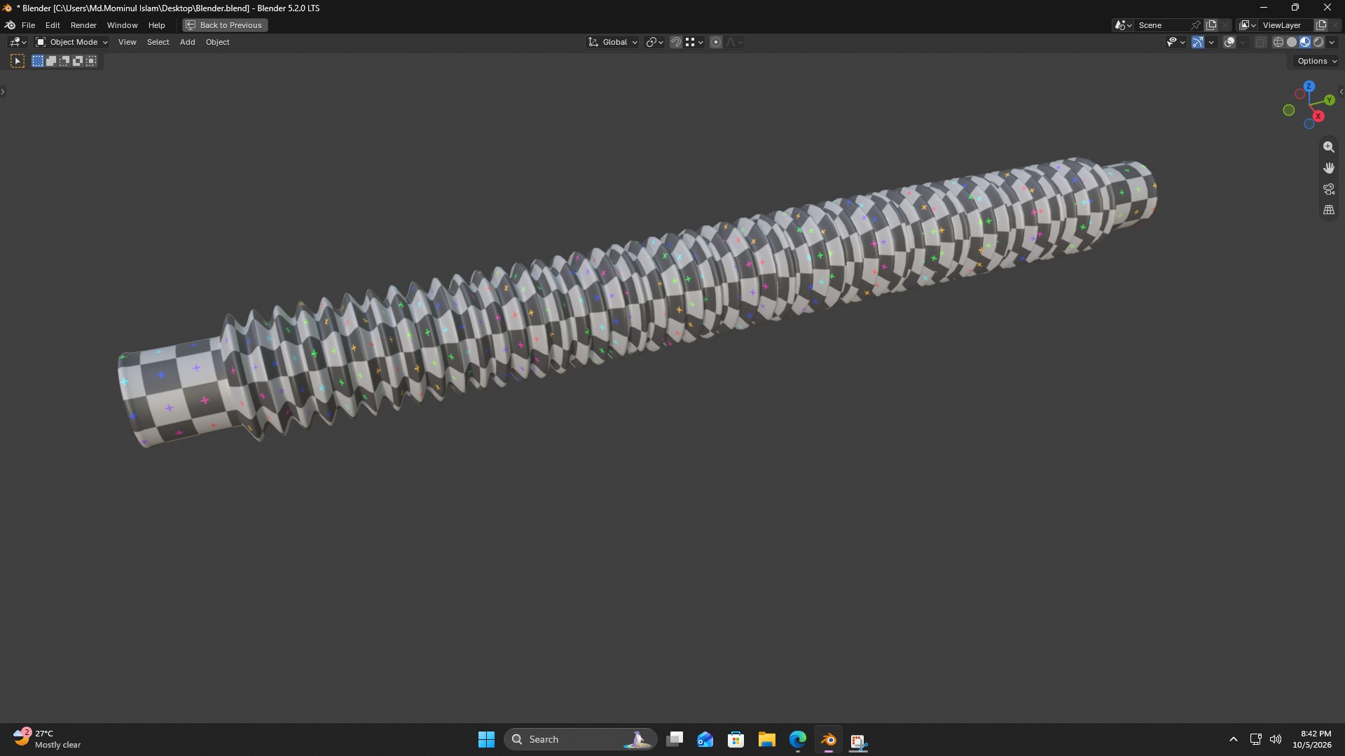 3D model Hog Oval Corrugated Hose White PBR https://p.turbosquid.com/ts-thumb/4r/523Eem/h6/screenshot20261005204202/png/1791212226/1920x1080/fit_q87/7fdaf946563d8ca89c3acd30ae0f8525980db754/screenshot20261005204202.jpg