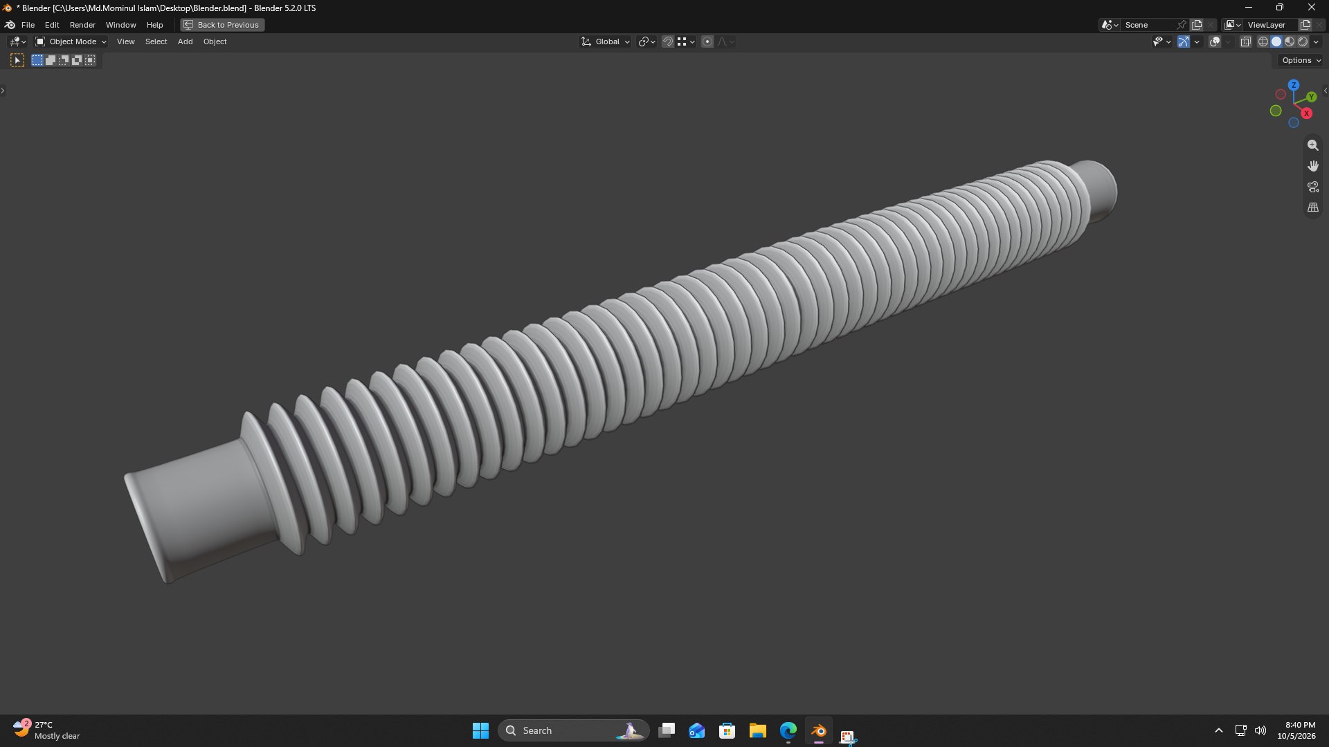 3D model Hog Oval Corrugated Hose White PBR https://p.turbosquid.com/ts-thumb/4r/523Eem/hW/screenshot20261005204038/png/1791212224/1920x1080/fit_q87/b3aa993f627520c4ac8216ac38e7681fabc07002/screenshot20261005204038.jpg