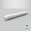 Hog Oval Corrugated Hose White PBR