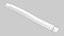 Hog Oval Corrugated Hose White PBR