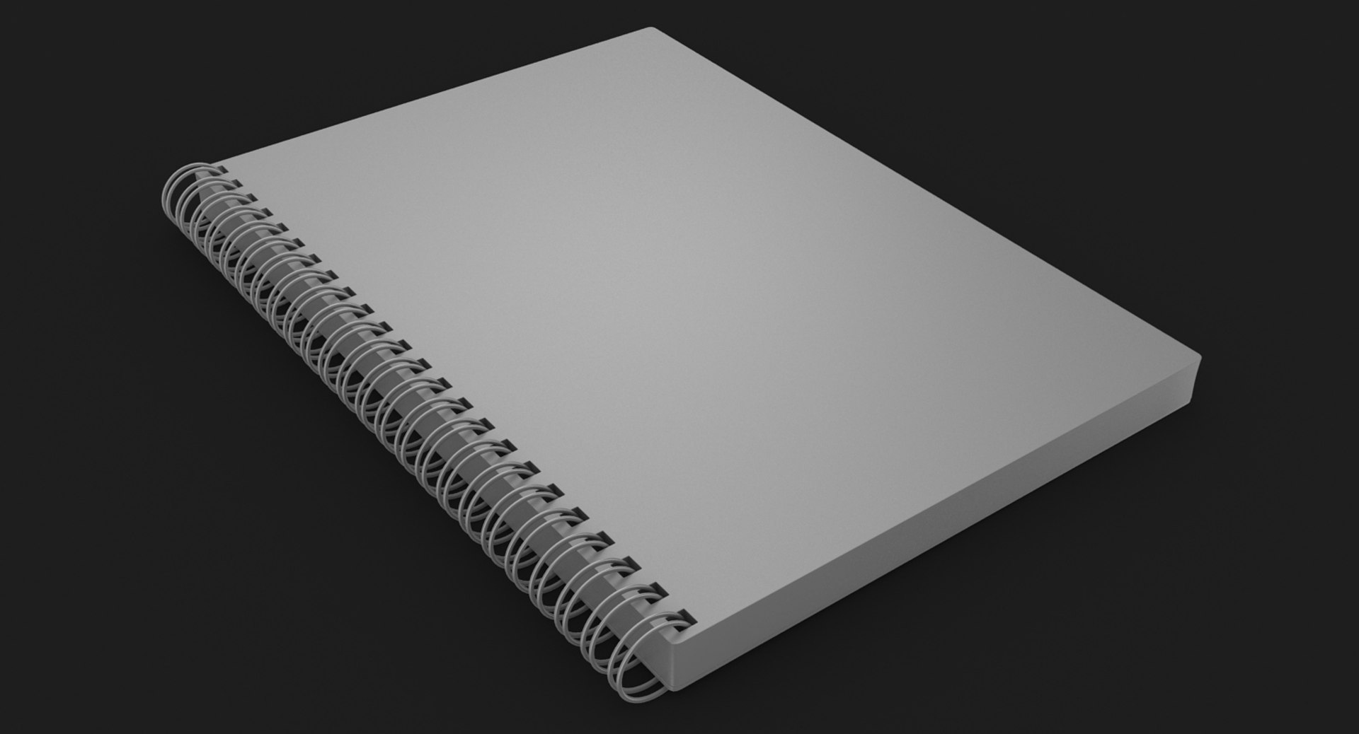 3D model spiral sketchbook 03 02 - TurboSquid 1209507
